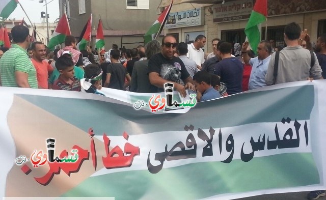  سخنين: فيديو - مهرجان الغضب يؤكد وحدة الجماهير العربية والتضامن مع القدس والاقصى